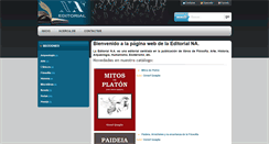 Desktop Screenshot of editorial-na.com
